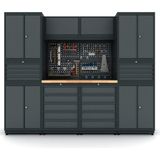MT-1018 Modüler Çalışma Tezgahı - H2020xW2480xD560 mm
