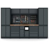 MT-1021 Modüler Çalışma Tezgahı - H2020xW3100xD560 mm