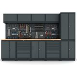 MT-1022 Modüler Çalışma Tezgahı - H2020xW3100xD560 mm