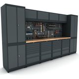 MT-1032 Modüler Çalışma Tezgahı - H2020xW3720xD560 mm