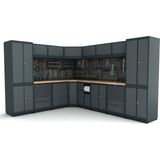 MT-1082 Modüler Çalışma Tezgahı - H2020xW3230x2610xD560 mm