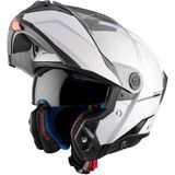 mt Atom 2 Sv Solid A0 Parlak Çene Açılır Kask - Beyaz
