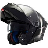 mt Atom 2 Sv Solid A1 Parlak Çene Açılır Kask - 2XL - Siyah