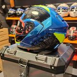 mt Atom Sv Adventure A7 Çene Açilir Motosiklet Kaski - Mavi