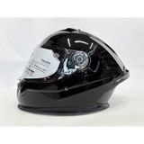Mt Braker Sv Pure A11 Parlak Siyah İç Güneş Vizörlü Kask Siyah