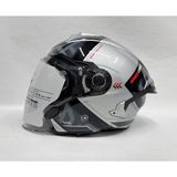 mt Cosmo Arrow C2 Parlak Renk Güneş Vizörlü Yarım Kask