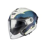 MT Cosmo Sv Layout C7 Matt Açık Kask-L