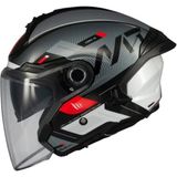 mt Cosmo Sv OF515SV Silence B2 Parlak Yazlık Motosiklet Kaskı - Çok Renkli
