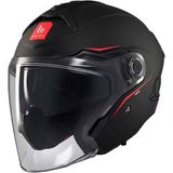 mt Cosmo Sv Solid A1 Açık Kask - Mat Siyah