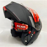 mt Genesis A1 Mat Siyah mt Çene Açılır Kask Iç Güneş Vizörlü