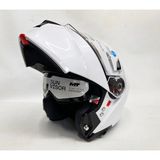mt Genesis Sv Pure A0 Çene Açılır Kask Parlak Beyaz
