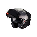 MT Genesis Sv Pure A1 Parlak Siyah Çene Açılır Kask-L