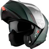 mt Genesis Sv Solid A6 Çene Açılır Kask - Mat Yeşil