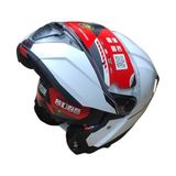 mt Helmets Atom 2 Sv Çeneden Açılır Motosiklet Kaskı Beyaz