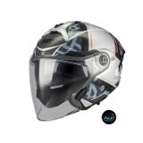 MT Helmets Cosmo SV Arrow Motosiklet Açık Kask ECE 22.06 ve DOT sertifikalı Alc Motosiklet