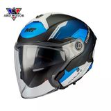 Mt Helmets Cosmo Sv Icarus B7 Mat Güneş Vizörlü Yarım Kask