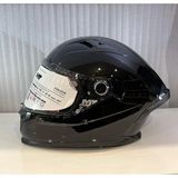 Mt Helmets Kapalı Kask mt Braker Sv Pure A1 Parlak Siyah Polikarbonat Malzeme XL Beden