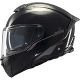 Mt Helmets KASK MT ATOM 2 A1 ÇENE AÇILIR PARLAK SİYAH