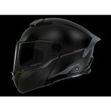 Mt Helmets Kask mt Atom 2 A11 Çene Açılır Mat Siyah