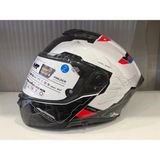 Mt Helmets Kask mt Atom 2 Highlands A7 Mavi/beyaz/siyah - 2XL
