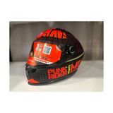 mt Helmets Kask mt Braker Sv Punk Rider B5 Mat Orange/red/black - 2XL - Kırmızı