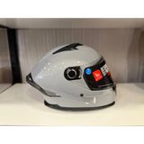 Mt Helmets Kask mt Braker Sv Solid A12 Parlak Nardo Gri - 3XL - Parlak Gri