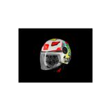 MT Helmets KASK MT ÇOCUK LITE DİNO A0 BEYAZ