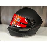 Mt Helmets Kask mt Genesis Sv A2 Çene Açılır Mat Siyah - XL
