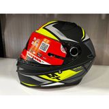 Mt Helmets Kask mt Revenge 2 S Hatax C3 Mat Yellow - XL - Mat Siyah - Sarı