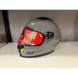 MT Helmets KASK MT STINGER A12 PARLAK NARDO GRİ