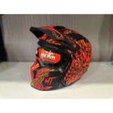 Mt Helmets Kask mt Streetfighter Sv S Hellish B5 Mat Turuncu
