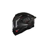 MT Helmets KASK MT THUNDER 4 SV LUMİNENCE D1 MAT GRİ/SİYAH