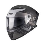 Mt Helmets Kask mt Thunder 4 Sv Waves B2 Mat - Gri - Siyah