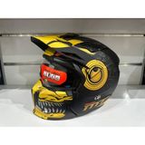 mt Helmets Kask Streetfıghter Sv Aztec B3 Mat Siyah/sarı - XL - Çift Renk