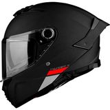 mt Helmets Kask Thunder 4 Sv Solıd A1 Matt Black 2XL Beden Şeffaf Vizör ile Rahat Uyum
