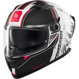 Mt Helmets mt Braker Sv Charm A1 Mat Gri Kapalı Kask - Renkli