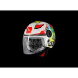 Mt Helmets Mt Çocuk Lıte Dino A0 Motosiklet Kaskı Beyaz