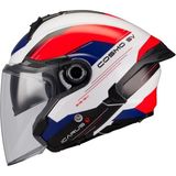Mt Helmets mt Cosmo Sv OF515SV Icarus A5 Yazlık Motosiklet Kaskı - Çok Renkli