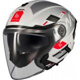 Mt Helmets mt Cosmo Sv Sılence A2 Parlak Açık Kask - Renkli