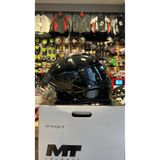 MT Helmets MT KASK FF126 STINGER 2 PURE A1 PARLAK(ŞEFFAF VİZÖRLÜ)