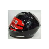 Mt Helmets mt Revenge 2 Solid A1 Şeffaf Vizörlü Kask Parlak Siyah
