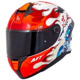 Mt Helmets mt Targo S Yamanaka A5 Parlak Kapalı Kask Xl - Çok Renkli