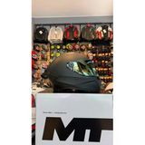 Mt Helmets Mt Thunder 4 R Mat Siyah Kask 2026(Şeffaf Vizörle Gönderilecektir)