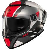 Mt Helmets mt Thunder 4 Sv Freeway A5 Parlak Gri Kapalı Kask - XL - Renkli