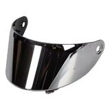 mt Helmets MT-V-18C Kask Vizörü – Draken S Uyumlu Yedek Vizör - Gümüş