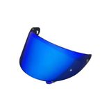 mt Helmets MT-V-18C Kask Vizörü – Draken S Uyumlu Yedek Vizör - Mavi