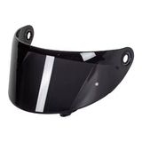 mt Helmets MT-V-18C Kask Vizörü – Draken S Uyumlu Yedek Vizör - Siyah