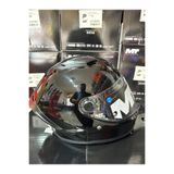 MT Helmets Stinger 2 Pure Parlak siyah kask