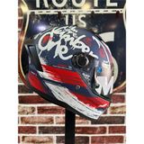 Mt Helmets Stinger 2 Rocket C17 Kapalı Motosiklet Kaskı - Çok Renkli