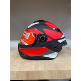 mt Helmets Targo S Kay B5 Full Face Kask - XL - Siyah - Kırmızı